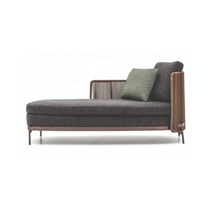 Chaise longue d'extérieur en rotin tressé toutes saisons pour hôtel, patio et bord <span class=keywords><strong>de</strong></span> piscine - Product Image 1