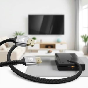SSY OEM ODM câble à fibres optiques haute vitesse 48Gbps 1-50 mètres de longueur connecteur RCA veste en PVC 1080p tresse 5mm ISO9001 pour - Product Image 6
