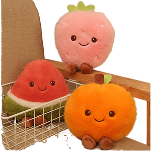 بيع بالجملة سلسلة فاكهة المنك اللطيفة نباتات ناعمة 8 بوصة Claw المرح هدية عيد ميلاد المنتزع خدمات مخصصة - Product Image 6