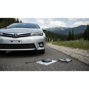 ฝาครอบตะขอเกี่ยวกันชนหน้า Toyota Corolla ปี 2017 นำเข้า รุ่น 52127-02930 สำหรับเพิ่มประสิทธิภาพการใช้งาน TR - Product Image 3