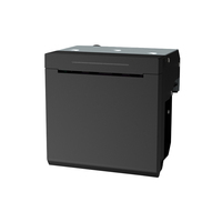 Imprimante thermique de reçus intégrée EM8028 80 mm, nouveau produit pour station-service, imprimante thermique à panneau avec couvercle électronique en stock