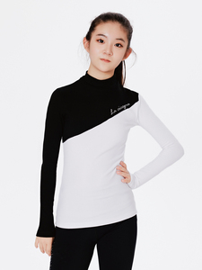 La Cicogna Kinder Kunstschaatsen Trainingspak-Hoge Kraag, Verdikt, Uitgebreid, Warm Voor Herfst/Winter Pro Ijsbaan En Examen - Product Image 4