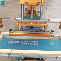 Machine de sérigraphie automatique informatisée pour bâtons de ski parapluie Fournisseur d'imprimante d'écran de système de servo technique personnalisé