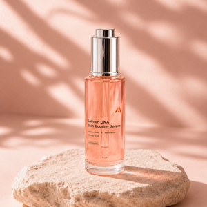Salmon DNA Glycolic Acid Panthenol Firming Lightening Anti-Wrinkle Nourishing Revitalizing Skin Brightening <b>Face</b> <b>Serum</b> 20ml Home - Product Image 5