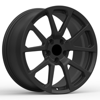 Jantes forgées personnalisées GS noires 5x112 5x114.3 5x120 5x130 pour voitures particulières Cadillac Range Rover BMW BMWZ Tesla