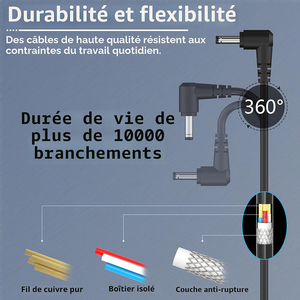 High Durability 65W 20V 3.25A Power Charger For Lenovo, 4017 4.0x1.7mm Connector, Overheat Prevention For Continuous Use - Product Image 3