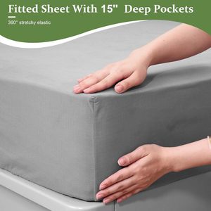 5% Conductive Silver Fiber Grounding Fitted Bed <strong>Sheets</strong> Organic <strong>Bamboo</strong> Grounding Mattress Cover - Product Image 4