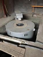 Four d'indication de fonte et de maintien de creuset d'inclinaison hydraulique à gaz de 500KG pour la fonte d'aluminium