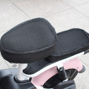 Housse de siège semi-circulaire en maille 3D pour scooters électriques, coussin confortable et respirant, utilisation pour enfant - Product Image 1