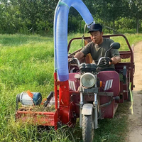 Moissonneuse mobile, hacheuse de herbe autopropulsée pour l'alimentation du bétail et de la volaille