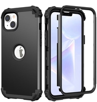 Coque de Protection hybride à trois couches contre les chocs pour iPhone 14 13 12 11 X Xs Xr Pro Max 6 7 8 Plus mini coque arrière