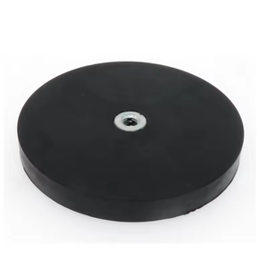 Customized Strong Permanent Sintered NdFeB <strong>Rubber</strong> Coated Neodymium Screw Pot <strong>Magnet</strong> ISO9001 Certified Motor Applications Welding - Product Image 4