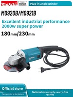 Meuleuse d'angle électrique de qualité industrielle M0920B/M0921B 220V, outil multifonctionnel de polissage et de découpe pour projets de bricolage
