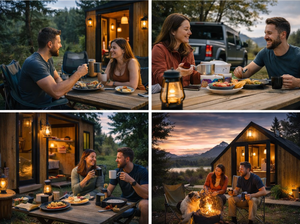 Casa Contenedor de Paneles Sándwich de Acero Expandible, Plegable y Portátil Personalizable, Villa Modular de Lujo de 700 mm - Product Image 2