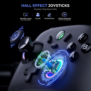 Z04 <b>Wireless</b> BT Mobile Phone Game Controller Dual Hall Android/iOS/<b>PC</b>/TV Charging Base Magnetic Joystick 400mAh Battery - Product Image 4