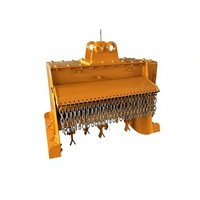 Broyeur forestier hydraulique SLN pour excavatrice 5-6 tonnes – Dispositif de défrichage et de paillage pour la réhabilitation des terrains après incendie