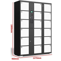 Casier intelligent pour colis express avec reconnaissance faciale intelligente, armoire de stockage, casier à colis intelligent, armoire de station de livraison express