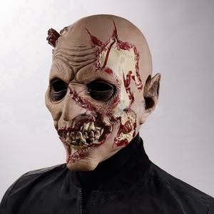 Masques de fête en latex pour cosplay de <span class=keywords><strong>film</strong></span>, <span class=keywords><strong>démon</strong></span> effrayant, visage entier, pour Halloween, Noël, mascarade - Product Image 3