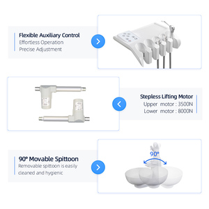 Fauteuil dentaire complet le plus vendu – Équipement dentaire tout-en-un – Unité dentaire complète pour dentiste - Product Image 3