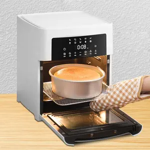 Elektrischer Air Fryer Ofen kocher mit Temperatur regelung Oilless Cooker mit 10 Presets knusprig und gesund