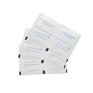 Tampons antiseptiques jetables personnalisés pré-imprégnés d'alcool isopropylique à 70 % - Product Image 2