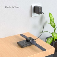 Mini Power Bank sans fil 4-en-1 10000 mAh avec chargeur rapide, chargeur portable pour tous les petits appareils