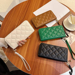 Carteras largas de gran capacidad de cuero PU de moda para mujer - Product Image 3