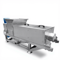 Automatische dubbele schroefpersmotor voor fruitverwerkingsbedrijven, restaurants, bloemen, wortels, fruit en groenten