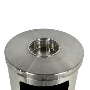 Cubos <span class=keywords><strong>de</strong></span> basura <span class=keywords><strong>de</strong></span> pie con descuento por tiempo limitado para calles y centros comerciales Cenicero y cubo <span class=keywords><strong>de</strong></span> basura <span class=keywords><strong>de</strong></span> acero inoxidable con <span class=keywords><strong>apertura</strong></span> lateral - Product Image 6