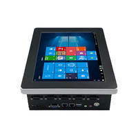 PC Todo en Uno con Pantalla Táctil Capacitiva de 12, 15, 17 y 19 Pulgadas, con Sistema Operativo Win10 o Ubuntu, Panel PC Industrial Integrado, en Stock