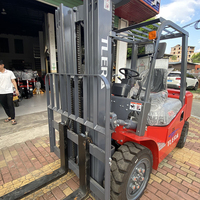 Chariot élévateur diesel tout-terrain 4x4 neuf avec certification européenne, haute efficacité pour utilisation agricole