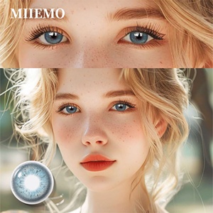 Lentes <span class=keywords><strong>de</strong></span> Contacto Mensuales Miiemo 2026, Color Azul Corazón, Naturales y Suaves, las Más Vendidas - Product Image 2