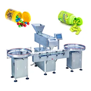 Automatisches Zählen von Milch kapseln Tablet Bear Sweets Candy Gummy Counting Machine