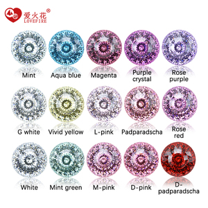 Sản phẩm mới bán buôn Gypsophila vòng đặc biệt cắt lỏng CZ Đá rực rỡ Twinkle sao cắt màu sắc tổng hợp <span class=keywords><strong>Cubic</strong></span> <span class=keywords><strong>Zirconia</strong></span> - Product Image 6