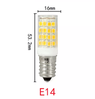 Lumière de base en céramique, bon prix, E11 E12 E14, corps AC110V AC220v 4w e11 ampoule led