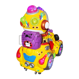 -Máquina de felpa en carrusel espacio caminando coche de juguete - Product Image 1