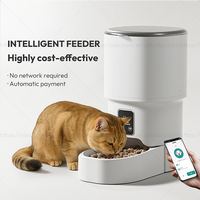 Distributeur Automatique de Nourriture pour Chats et Chiens Elecpet Tuya Smart Wifi Avancé avec Rappels Programmés et Contrôle par Application Téléphonique