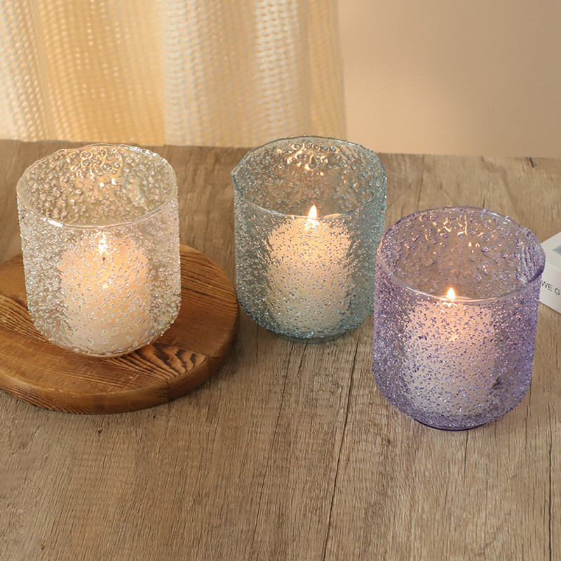 Modern Glass Candle Holders Borosilicate Decorative