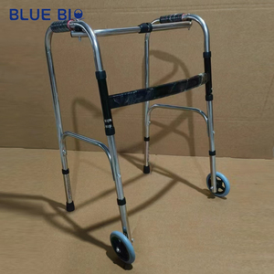 Складные легкие алюминиевые ходунки-роллаторы для пожилых людей с передними колесами, медицинские, для поддержки предплечий - Product Image 4