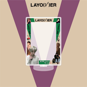 KPOP <span class=keywords><strong>V</strong></span> Solo Album LayoVer Acrílico Soporte Figura <span class=keywords><strong>Kim</strong></span> <span class=keywords><strong>Tae</strong></span> <span class=keywords><strong>Hyung</strong></span> Tarjetero Standee Marco DE FOTOS Adornos de escritorio Fans Coleccionables - Product Image 5