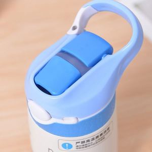 Nueva Botella de Agua de Acero Inoxidable Libre de BPA para Niños con Pajita - Product Image 2