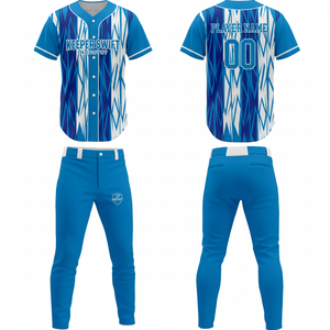 Nouvel uniforme de baseball sportif sur mesure pour hommes, style unique, uniforme de baseball sportif 2025 - Product Image 1