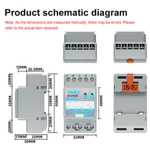 בקר רמת מים yhkj; ממסר ברמה נוזלית; מתג הפעלה אוטומטי עבור משאבה; אספקת מים; df96 - Product Image 2