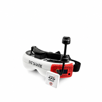 Antena FPV Elemen Ganda 5.8GHz 4.7dBi High Gain Omni RHCP Transmisi Gambar Udara SMA untuk Drone Balap Kacamata FPV