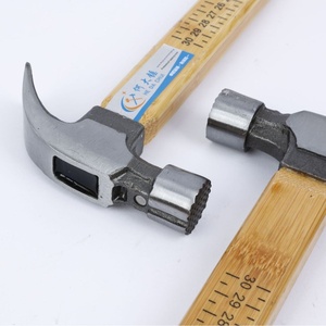 Household hammer wooden handle claw hammer high carbon steel non-slip <b>nail</b> hammer hammer hammer hammer hammer factory direct - Product Image 3