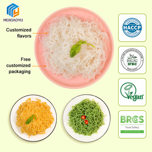 SaleLow diretto prezzo di alta qualità Shirataki Noodles a basso contenuto calorico perdere peso sostitutivo del pasto Spaghetti Konjac tagliatelle istantanee - Product Image 3