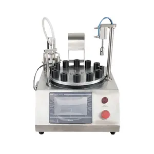 Desktop filling sealing machine tube fill seal machine with ceramic pump for cosmetic liquid cream filling