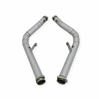 Kit de performance pour Mercedes-Benz W463 G63 AMG 4.0T SS304, downpipe haute performance sans voyant d'avertissement (CEL), installation facile, optimisation de la puissance.