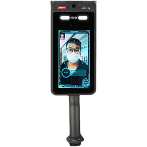 UNI-T UTi512A Medidor de temperatura con reconocimiento facial, termómetro infrarrojo de 7 pulgadas, sistema de control de acceso, detección automática - Product Image 3