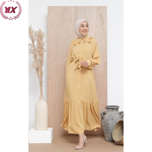 Elegant Dinner Dress Muslimah - Versatile Abaya Fashion